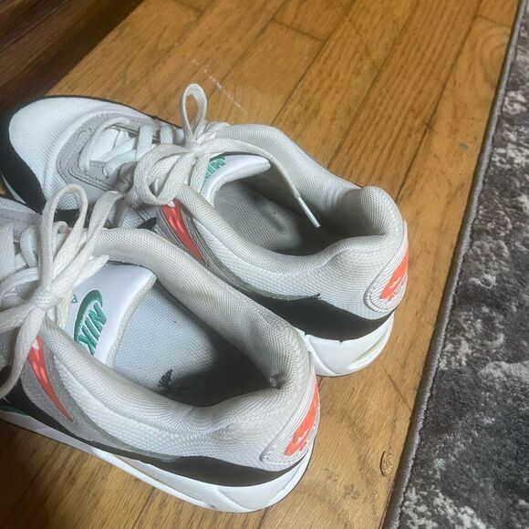 Nike Women's Sneakers - White, Black, Gray, Teal, and Orange - Picture 9 of 9